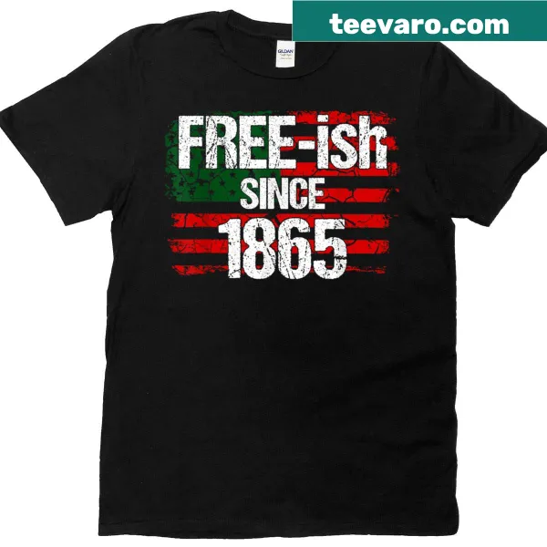 Black Pride flag graphic on a T-shirt