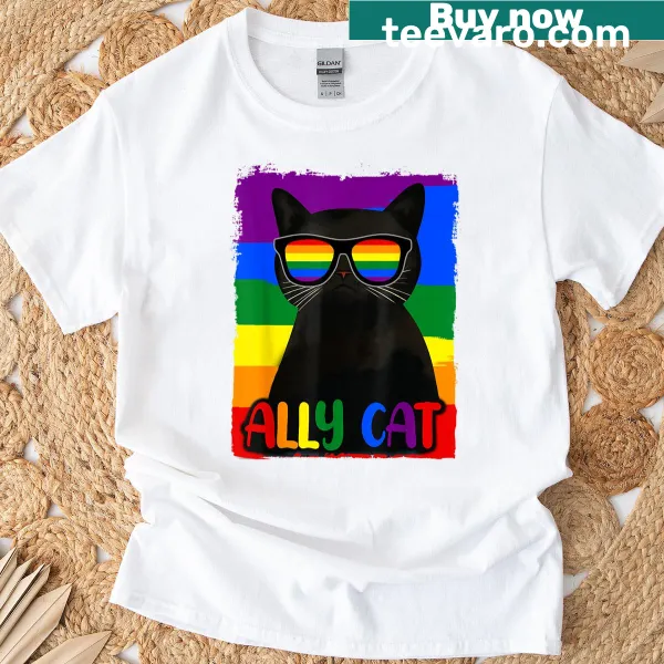 Pride T-shirt featuring a bold flag graphic