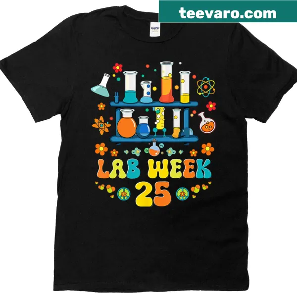 Lab Scientist T-shirt with diagnostic theme for Lab Week 2025