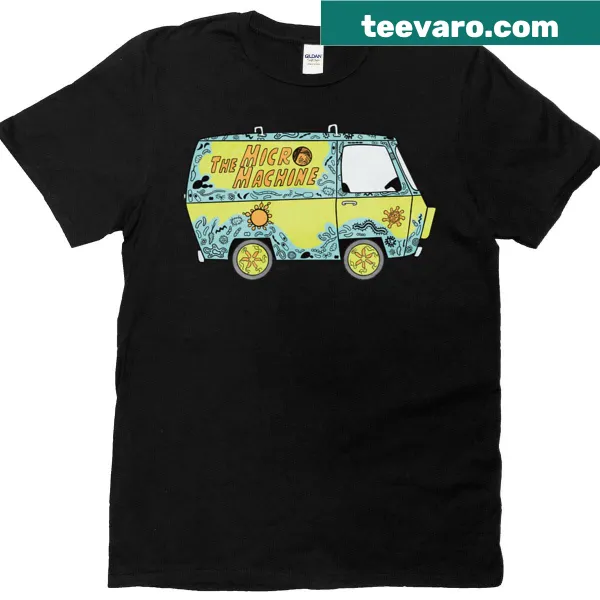Micro machine-themed T-shirt celebrating Lab Week 2025
