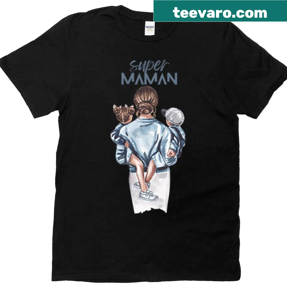 Heartfelt Mother's Day t-shirt with sentimental message — on a men's t-shirt