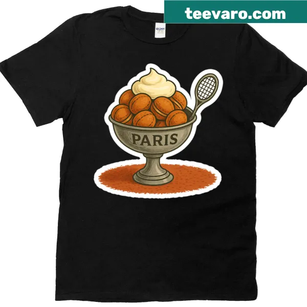 Stylish Paris Season t-shirt with elegant typography