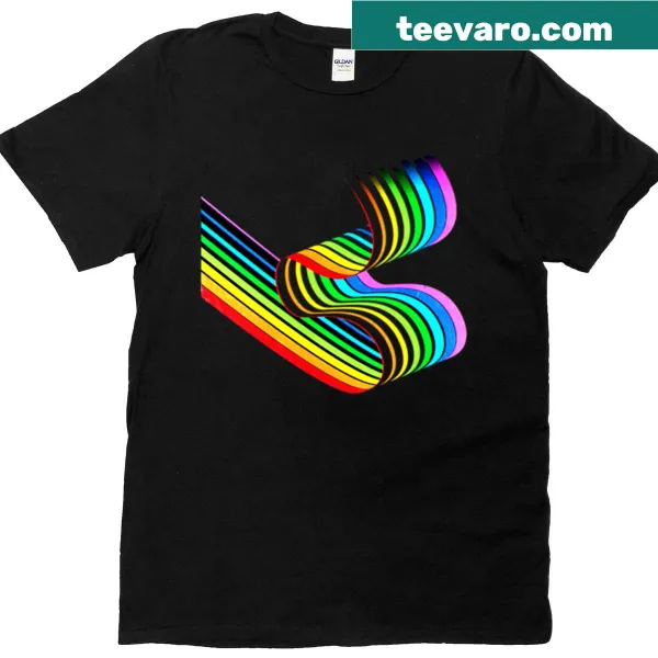 Illustration T-shirt inspired by Aphex Twin's artistic style