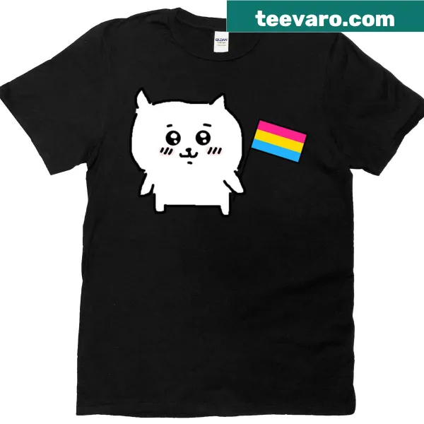 Chiikawa Pride pansexual oversized T-shirt with character design