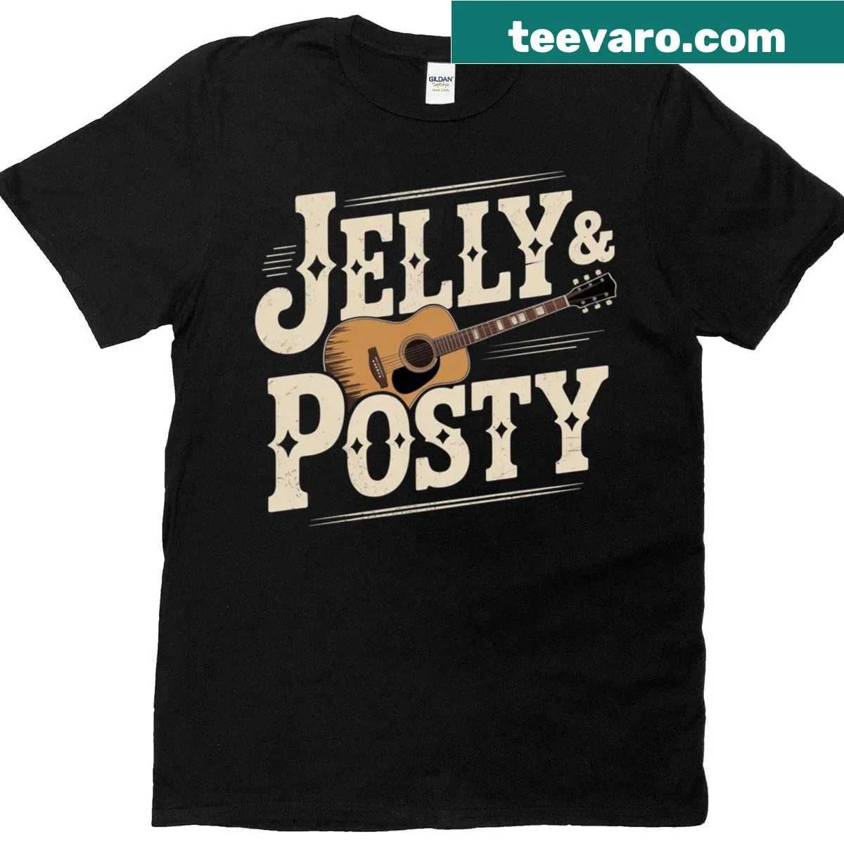 T-shirt featuring a design celebrating country music tours — on a men's t-shirt