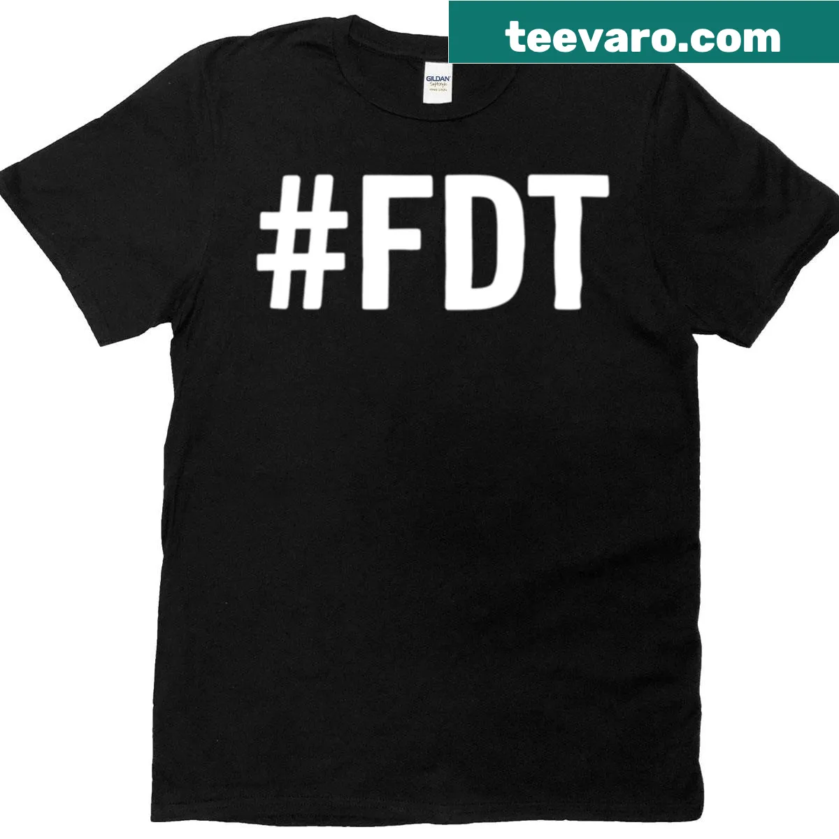 Protest t-shirt with anti Donald Trump message — on a men's t-shirt