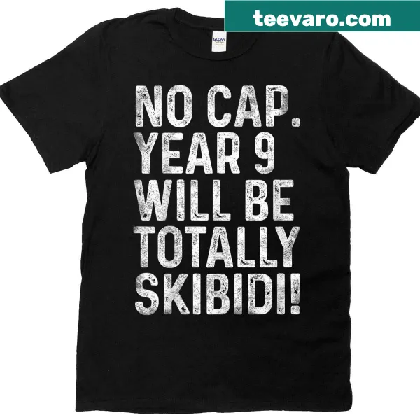 Funny t-shirt for 9-year-old with birthday and year of birth