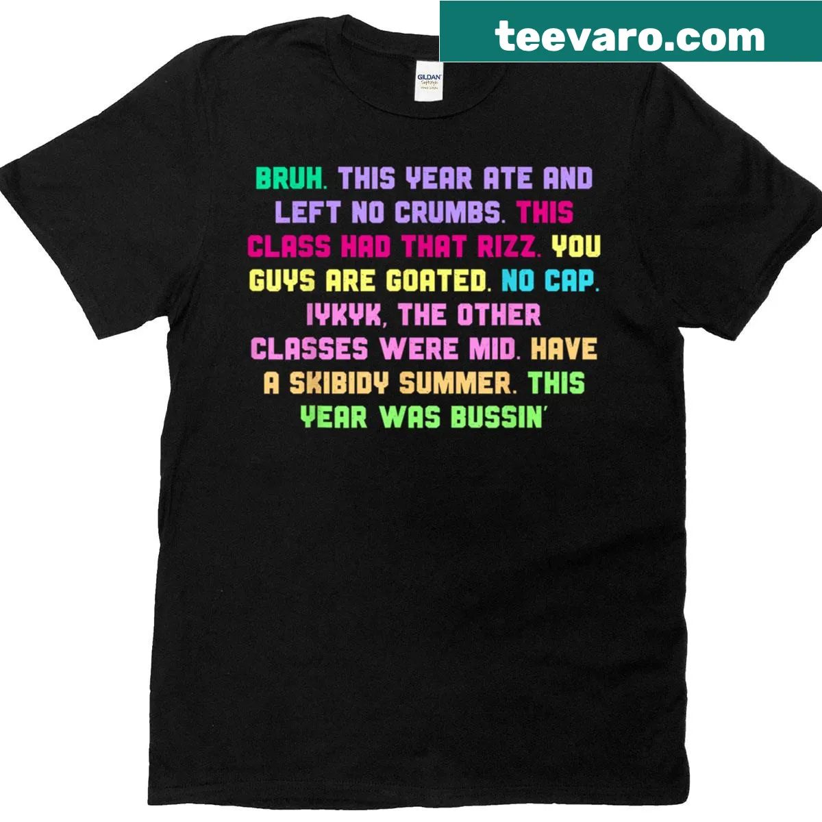 Funny T-shirt celebrating the last day of school for teachers — on a men's t-shirt
