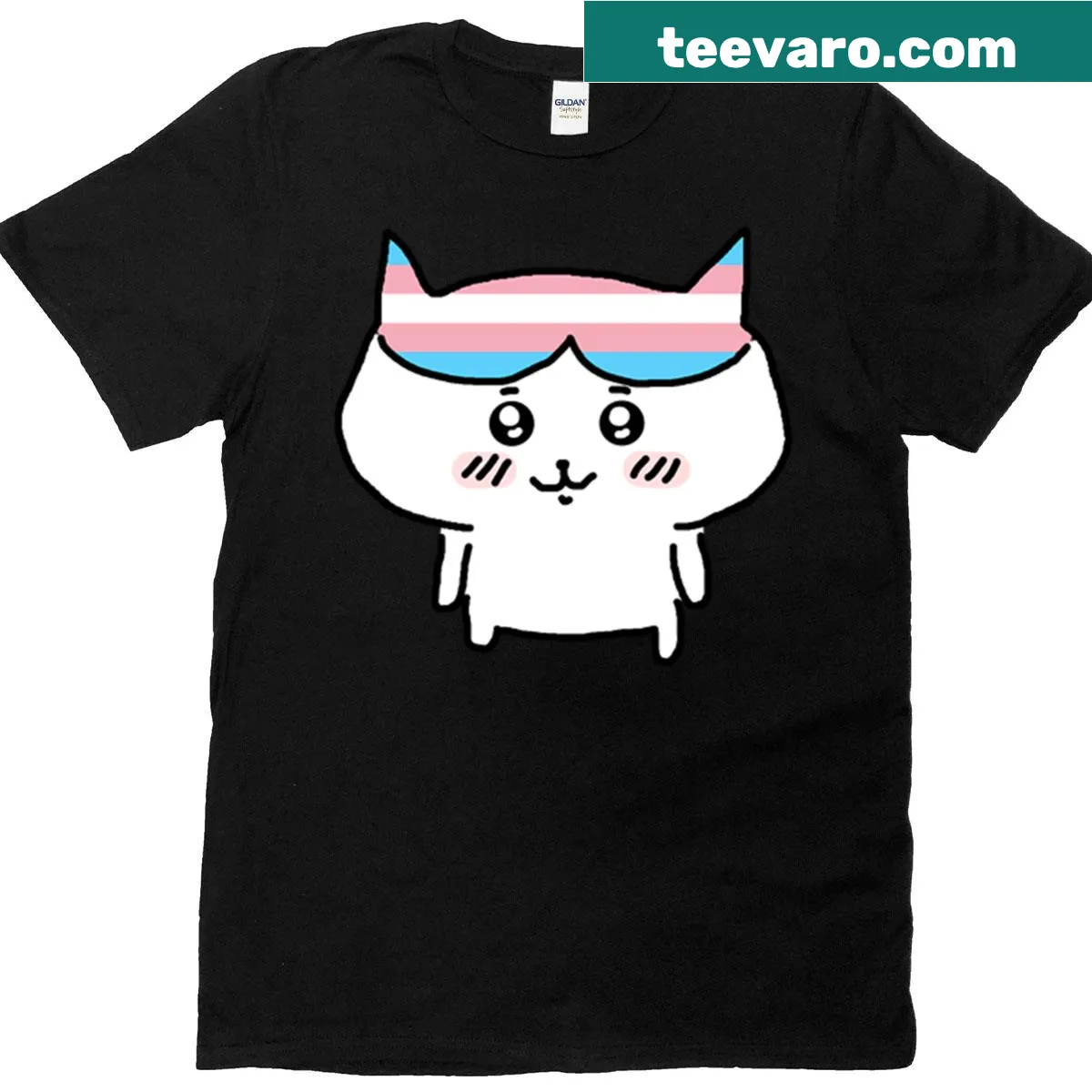 Typography T-shirt promoting pride for the Trans community — on a men's t-shirt