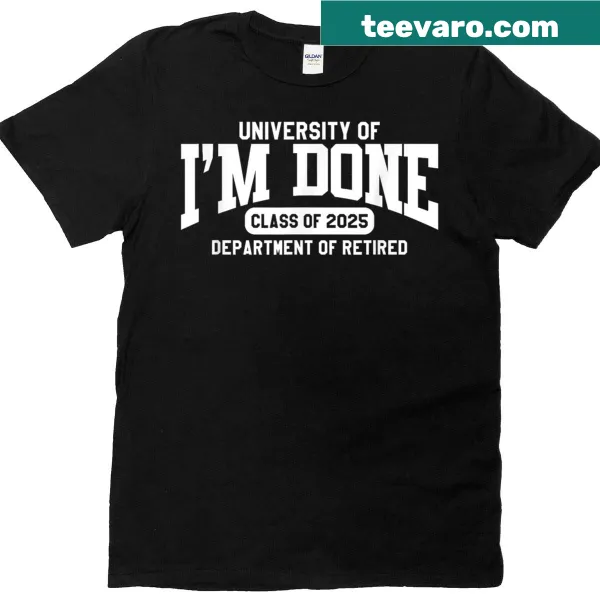 Funny graduation t-shirt for Class of 2025