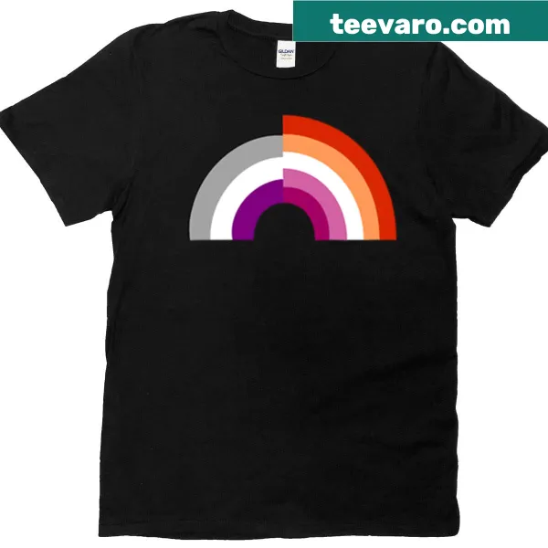 Lesbian Ace t-shirt with identity affirming text