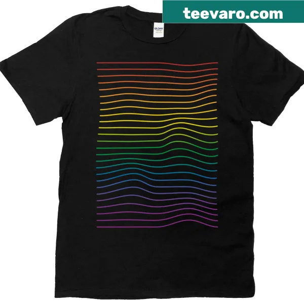 Simple 'Pride' text graphic on T-shirt