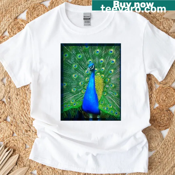 Show Me Your Peacock oversized T-shirt with playful text