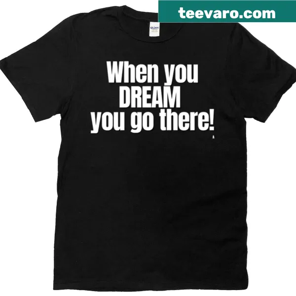 Illustrated T-shirt depicting whimsical dream elements