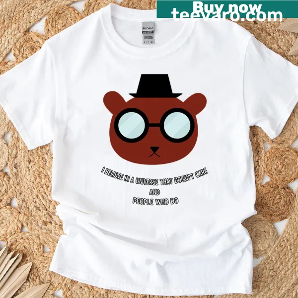 Illustration of 'Angus Night In The Woods' on T-shirt.