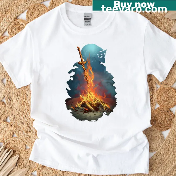 Dark Souls T-shirt featuring Dark Sun Gwyndolin and Big Hat Logan