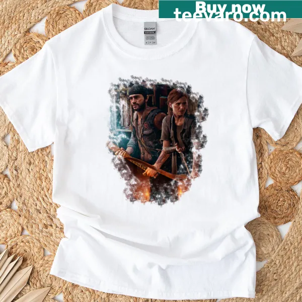 Days Gone T-shirt featuring artwork from the post-apocalyptic game