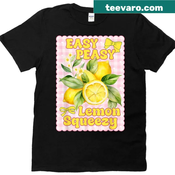 Cheerful lemonade-themed T-shirt for summer