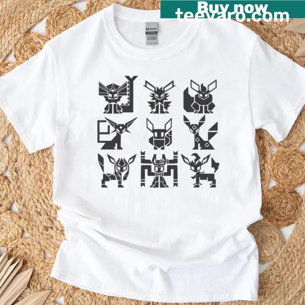 T-shirt depicting stages of evolution in a creative graphic.
