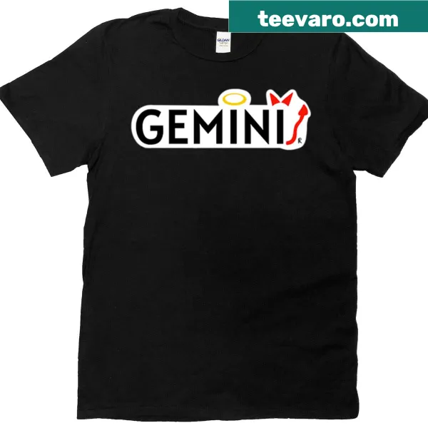 Typographic design representing the Gemini astrological sign