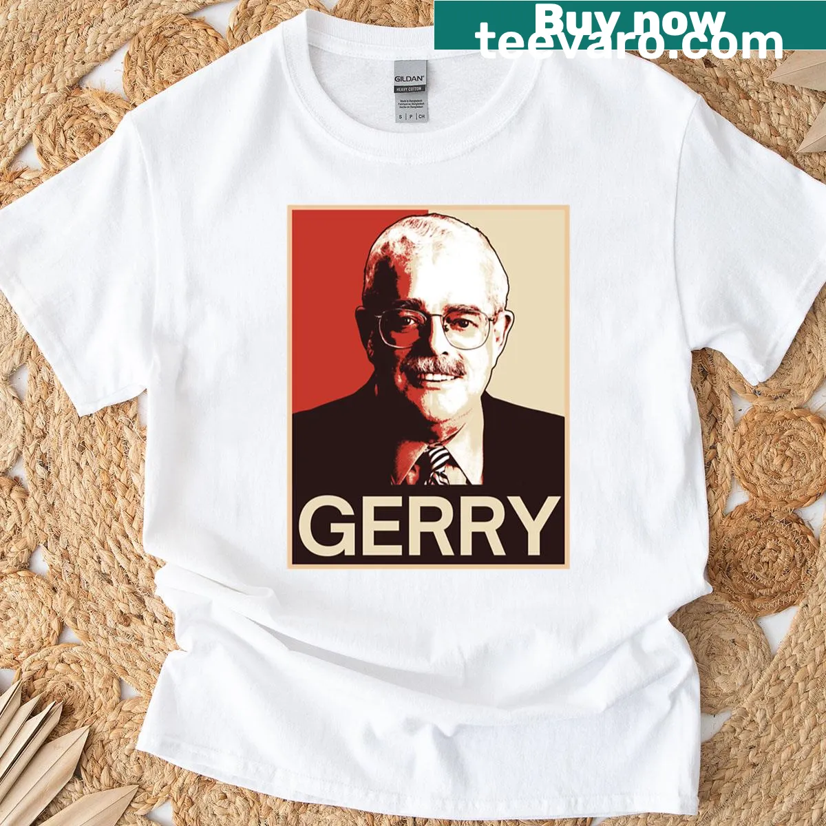Funny Gerry t-shirt with witty phrase — on a men's t-shirt