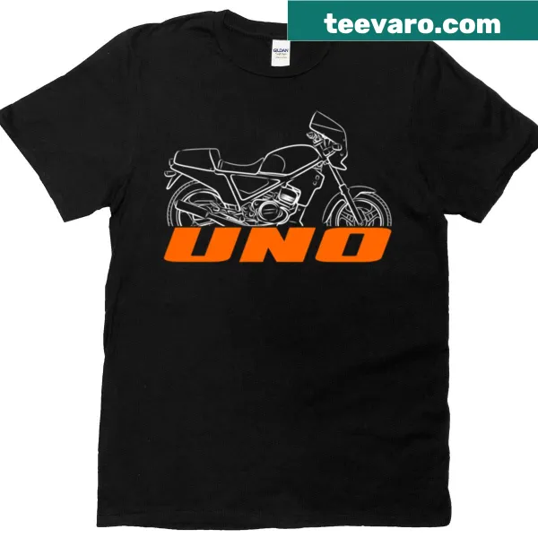 Laverda Lb 125 Uno badge graphic on motorcycle T-shirt