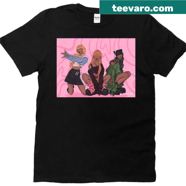 Powerpuff Girls graphic t-shirt design