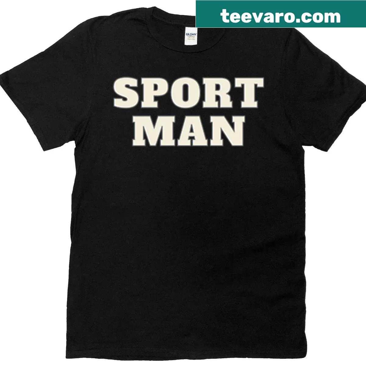 Sporty typography design on T-shirt for sport lovers — on a men's t-shirt