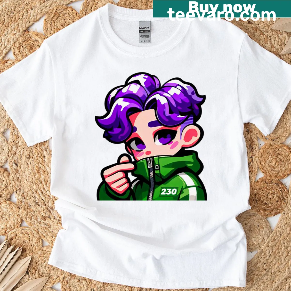 T-shirt featuring gaming elements and a unique graphic — on a men's t-shirt
