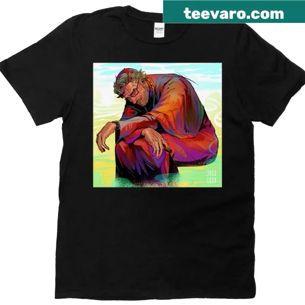 Artistic typography design on casual T-shirt