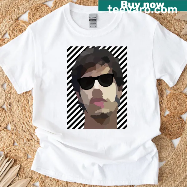 Graphic t-shirt with the phrase 'The Eyes Lie' in bold text