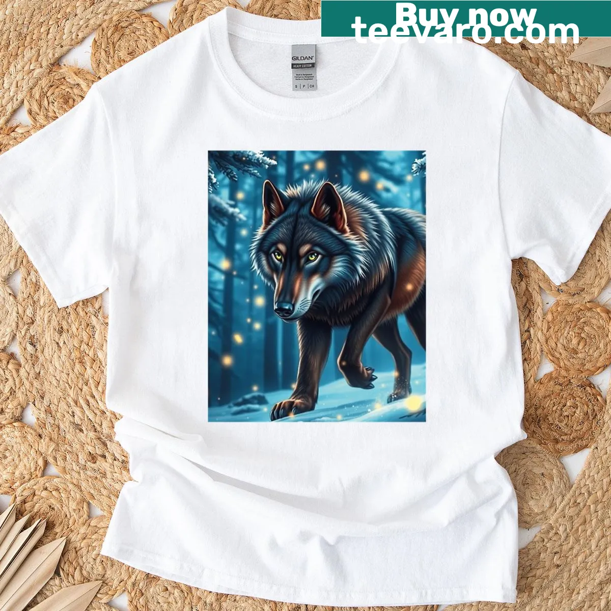 Graphic t-shirt featuring a whimsical scent-themed gaming design — on a men's t-shirt