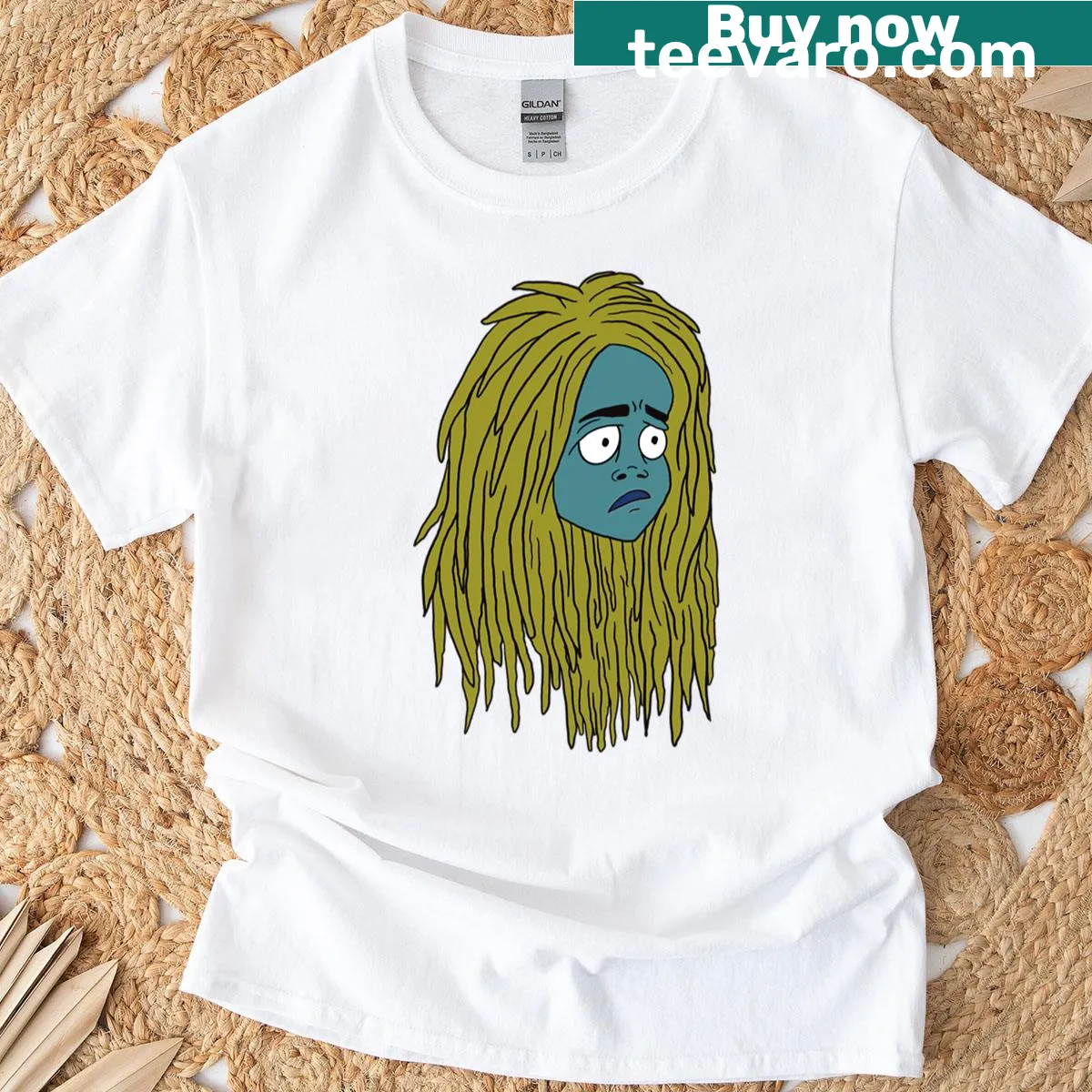 Oversized t-shirt with Ukrainian cultural design and stylized text — on a men's t-shirt