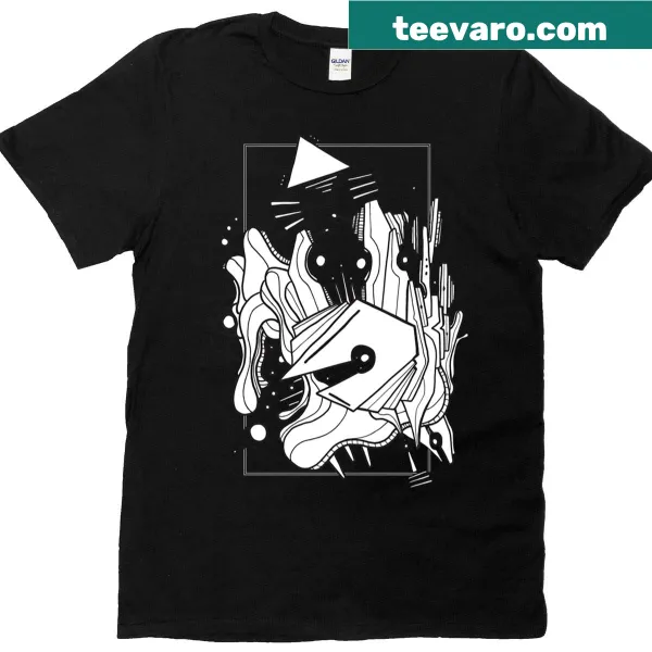 Minimalistic t-shirt featuring bold typography 'Volumen I - 8'