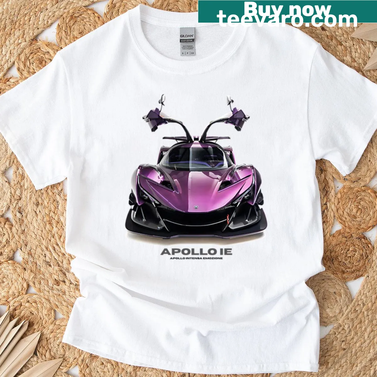 Comfortable oversized Apollo Ie t-shirt — on a men's t-shirt