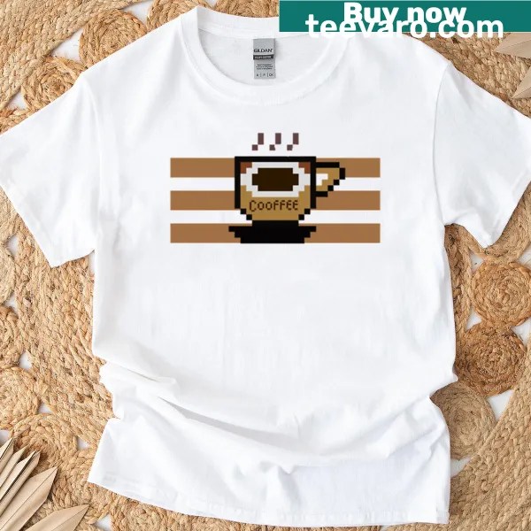 Coffee Cup t-shirt featuring an illustration of a coffee cup