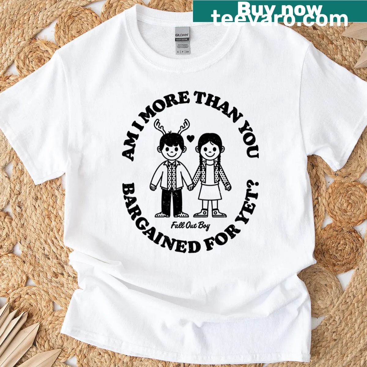 Whimsical cartoon sweets design on a t-shirt — on a men's t-shirt