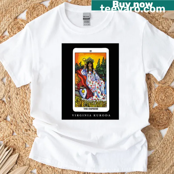Stylish T-shirt featuring the word 'Empress' in elegant script