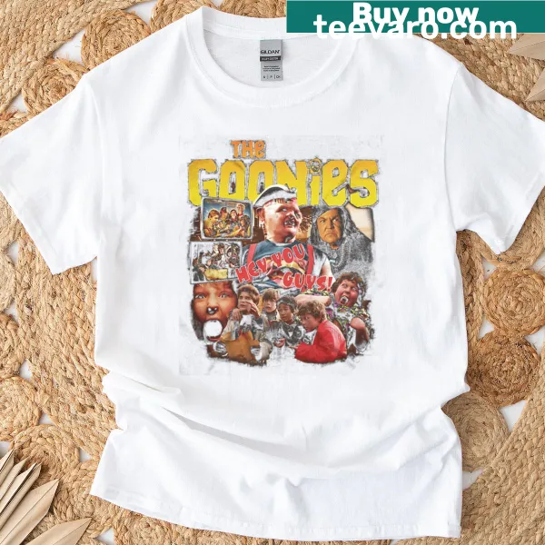Vintage film T-shirt celebrating 1985 with classic imagery