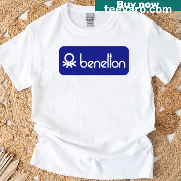 Classic Benetton logo T-shirt for everyday wear