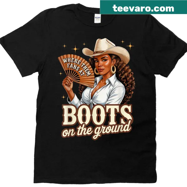 Illustration of a cowgirl and boots for Juneteenth, empowering design
