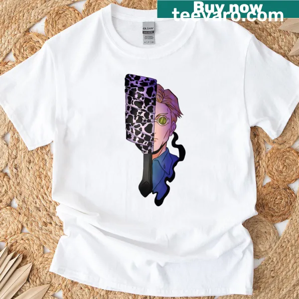 Cute cartoon T-shirt featuring a doodle of a business man