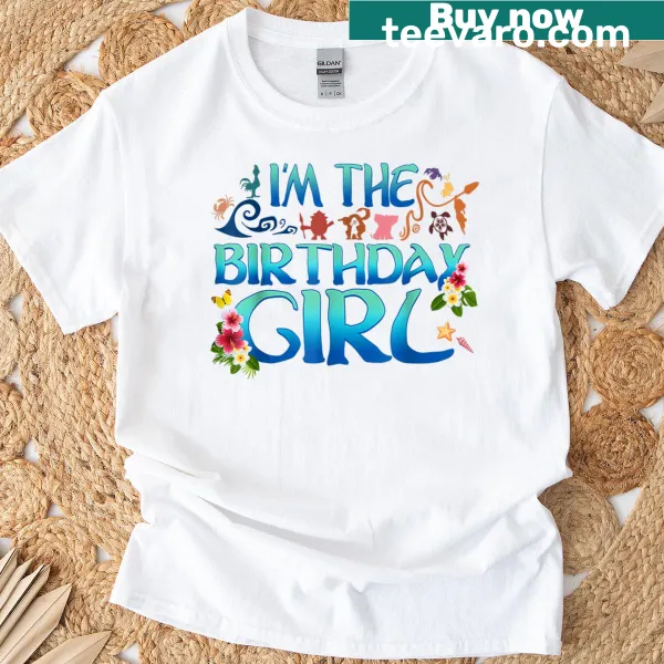 Matching family T-shirt for birthday girl with adventure theme