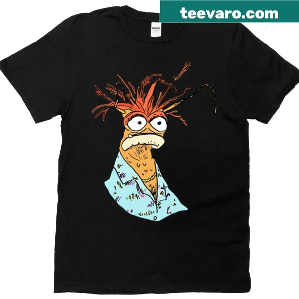 Cartoon T-shirt featuring Pepe the King Prawn