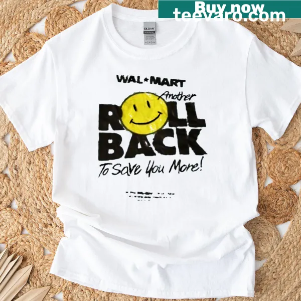 Vintage-style Y2k Walmart logo printed on a T-shirt