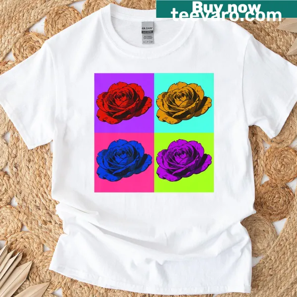 Funny graphic T-shirt about roses and their gardener
