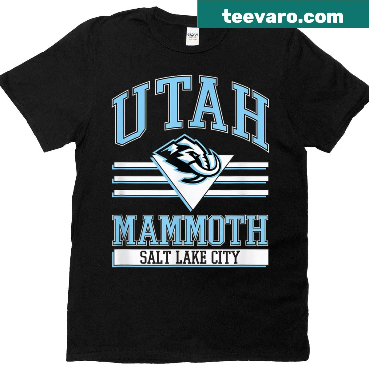 Graphic Salt Lake City t-shirt celebrating the vibrant location — on a men's t-shirt