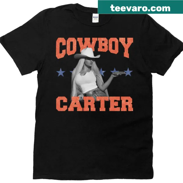 Vintage cowboy-themed T-shirt with rustic graphics
