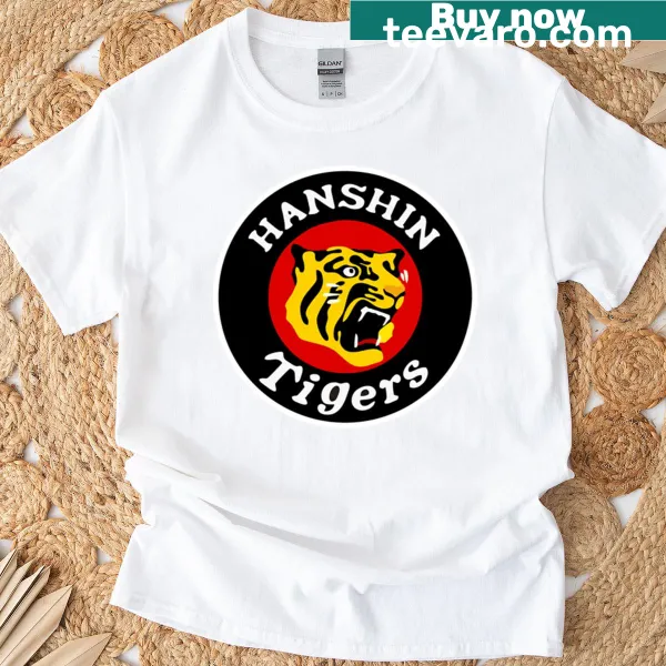 Vintage Hanshin Tigers T-shirt with classic typography and logo