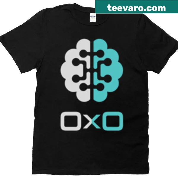 Minimalist T-shirt with bold '0x0' typography